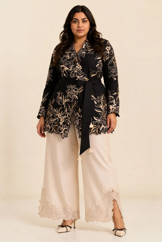 Farah - Cutwork Pants