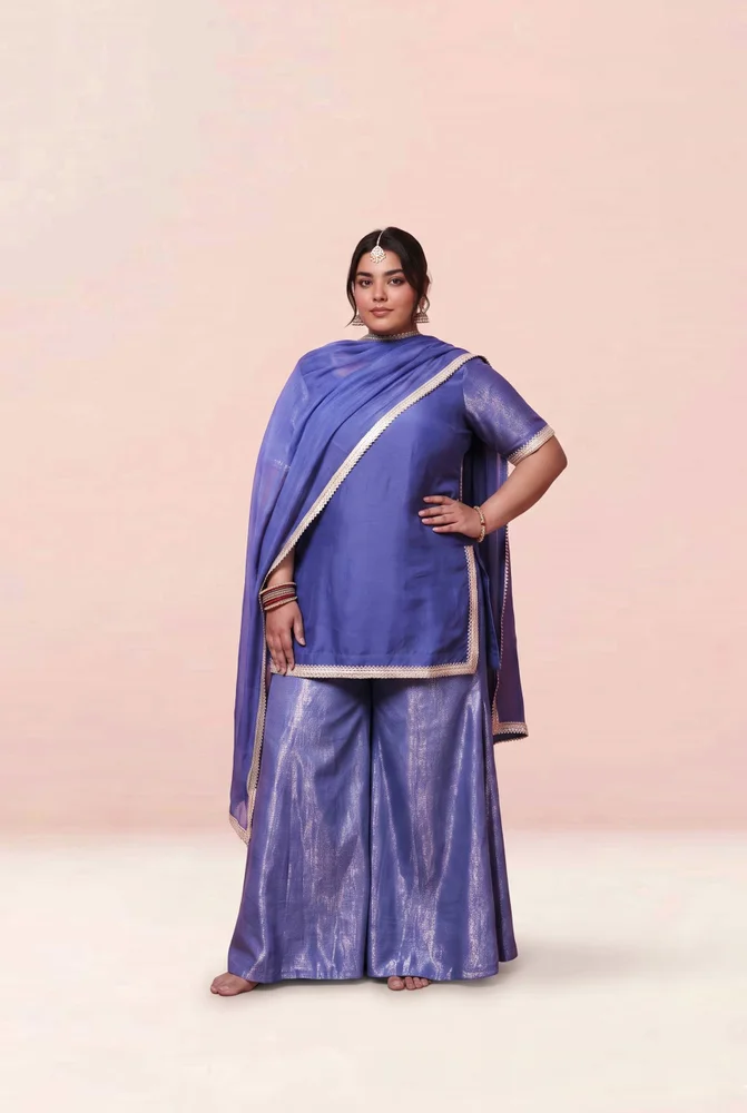 Gunjan Lurex Sharara Set
