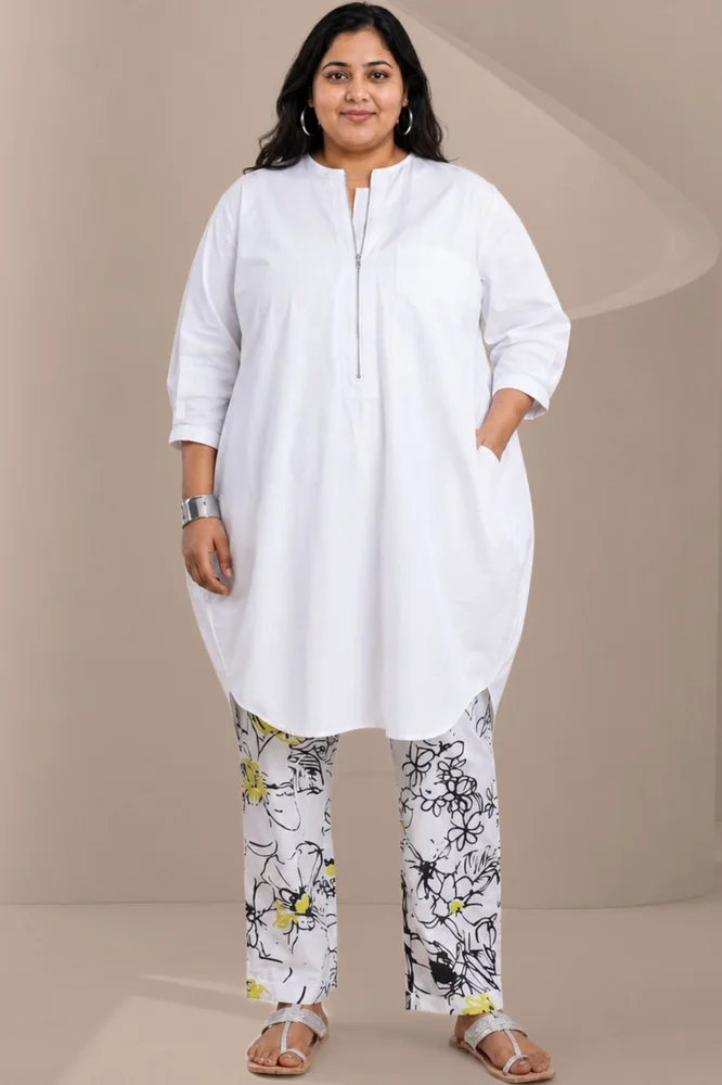 MONACO CO-ORD SET (White)