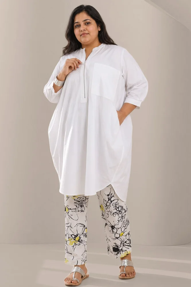 MONACO CO-ORD SET (White) 4