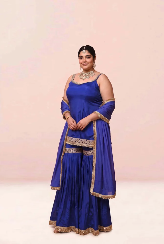 Eknoor Chinon Aaina Garara Set 5