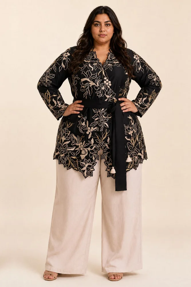 Farah - Tendril Wrap Blazer 3