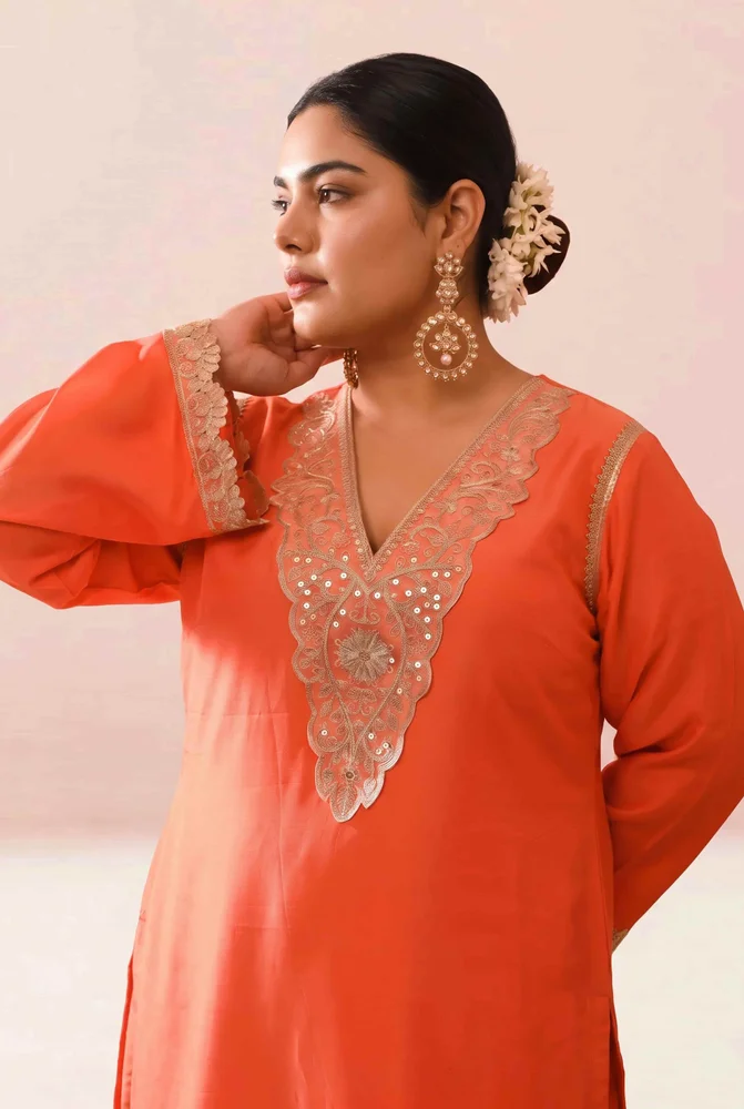 Vihana silk kurta set 2