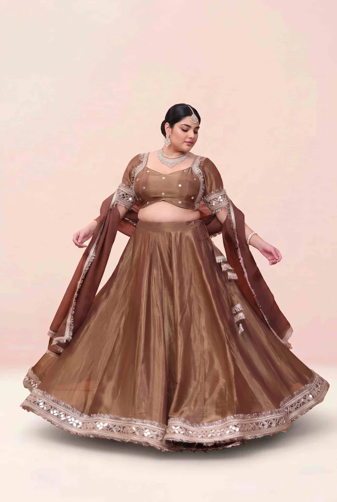 Anahita Cosmo Aaina Lehanga Set 3
