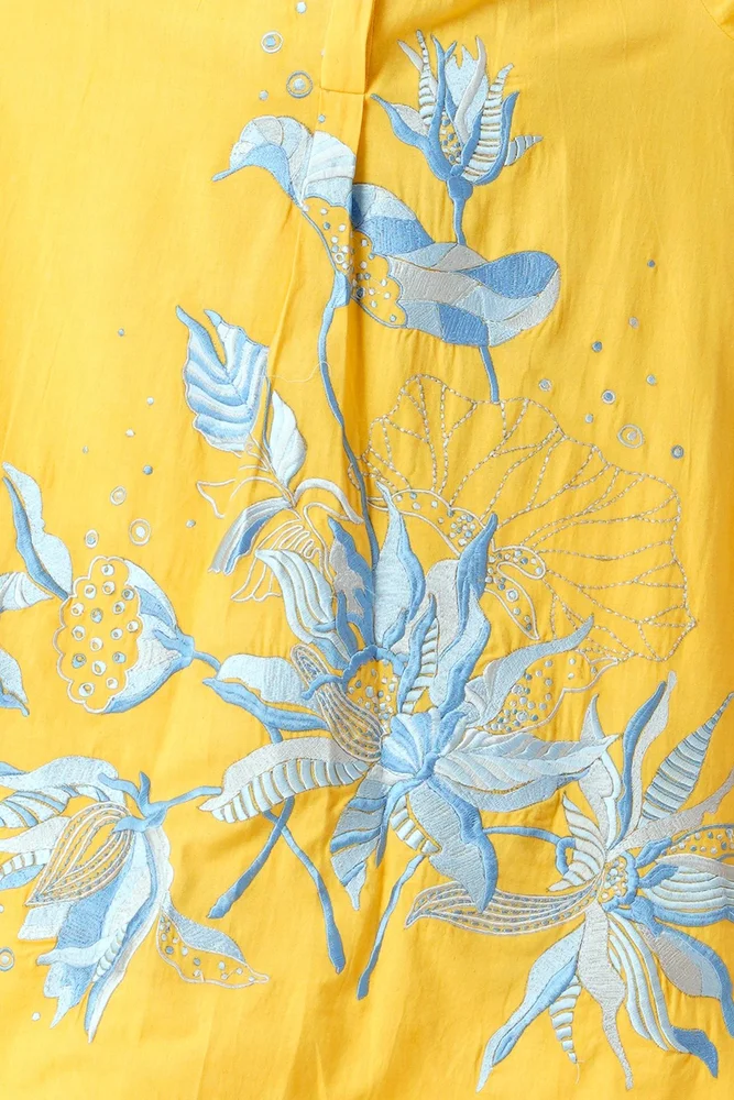 Canary Suvi Set - Embroidered Tunic + Pants 5