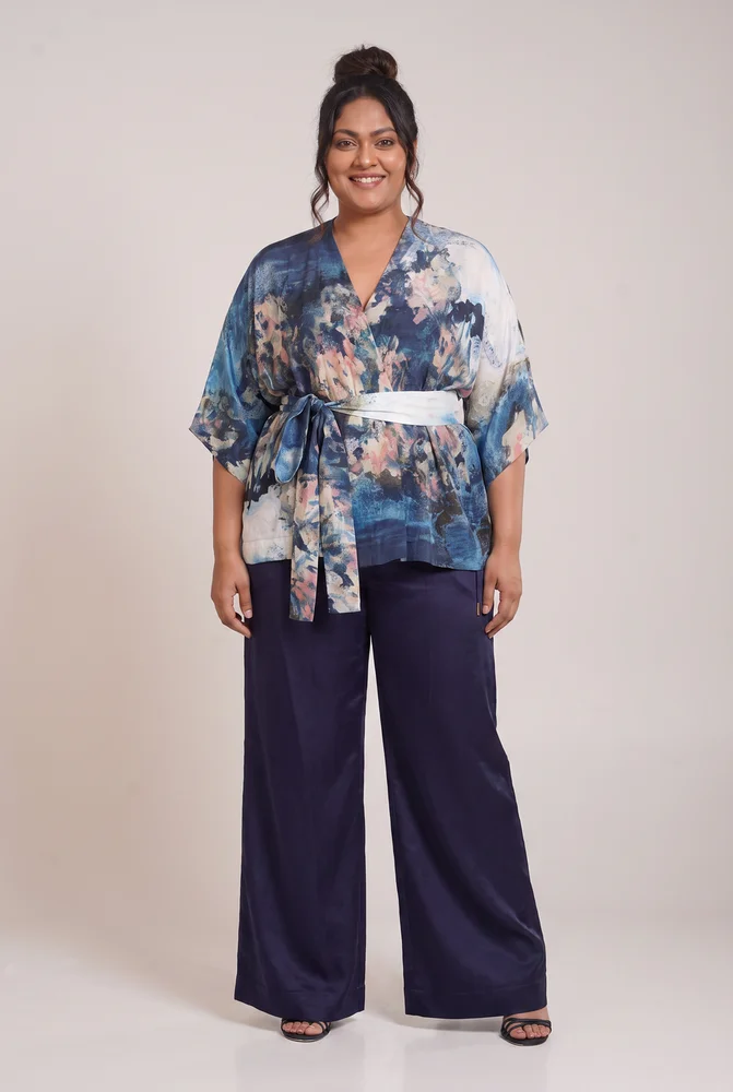 Nuri Wrap Top Set