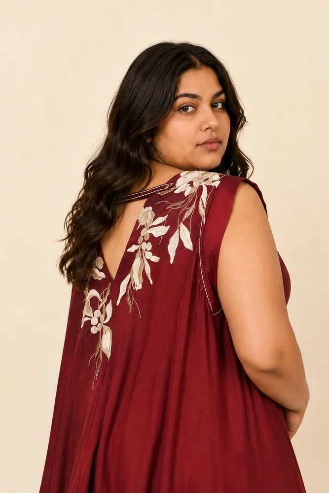Burgandy Camila - Trail Blazer Top 3