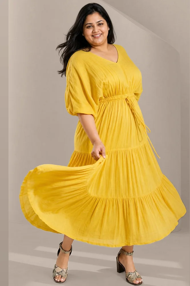 BOHO MIDI (Yellow)