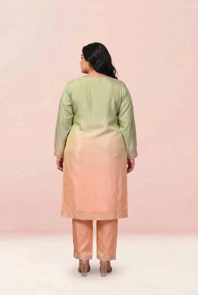 Mishti Cosmo Ombre Kurta Set 4
