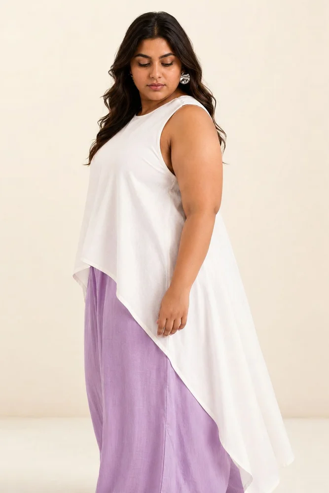Rabi & Troop - Criss-Cross Top + Wave Hem Pants 5