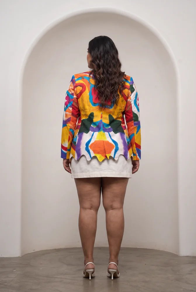 Ruel Wavy Blazer Set 3