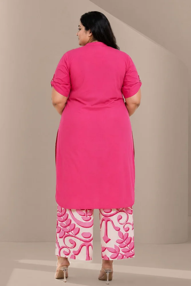 NOOR TUNIC WITH TAPESTRY PRINT PALAZZO PANTS 3