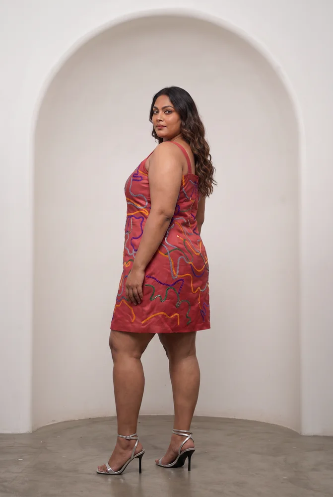 Sena Embroidered Dress 3