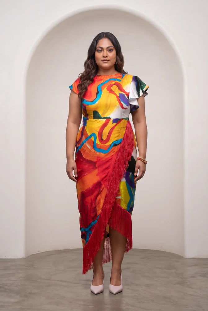 Ruel Crossover Dress