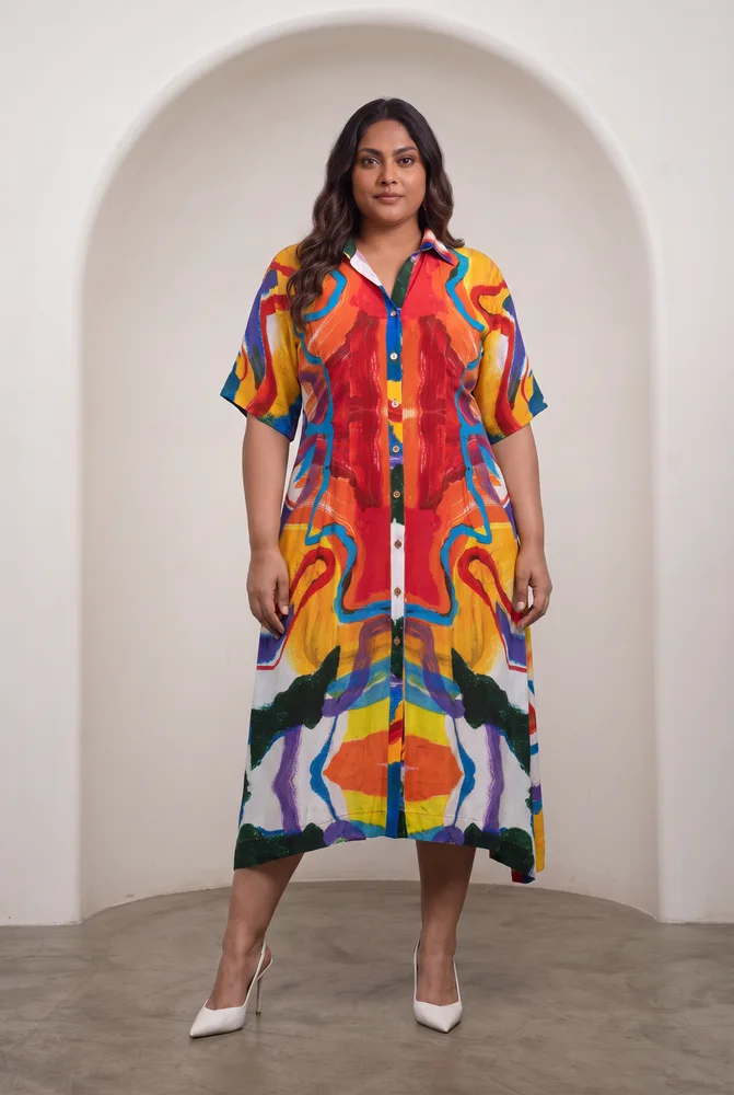 Ruel Kimono Dress