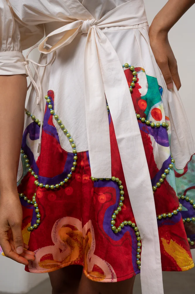 Alya Tie-Up Dress 5