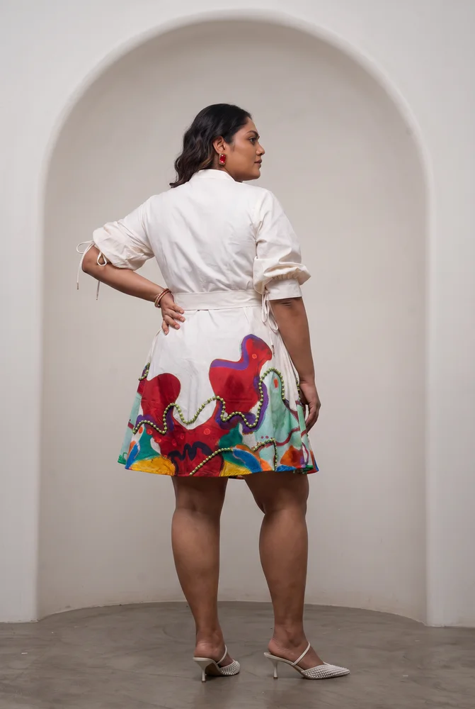 Alya Tie-Up Dress 2