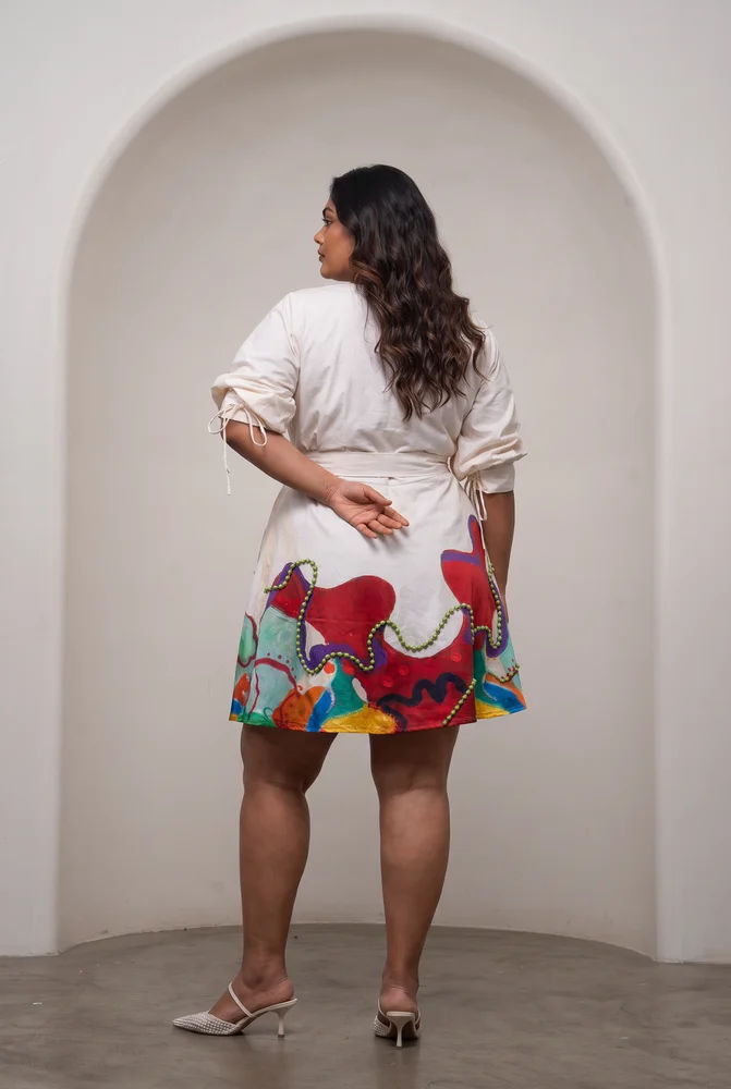 Alya Tie-Up Dress 3