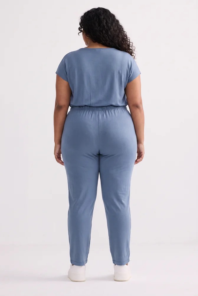Relaxed Tee Set in Blue 6