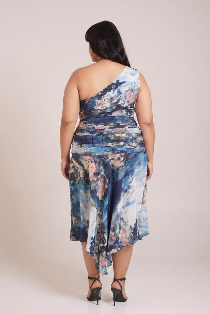 Nuri One Shoulder Dress 2