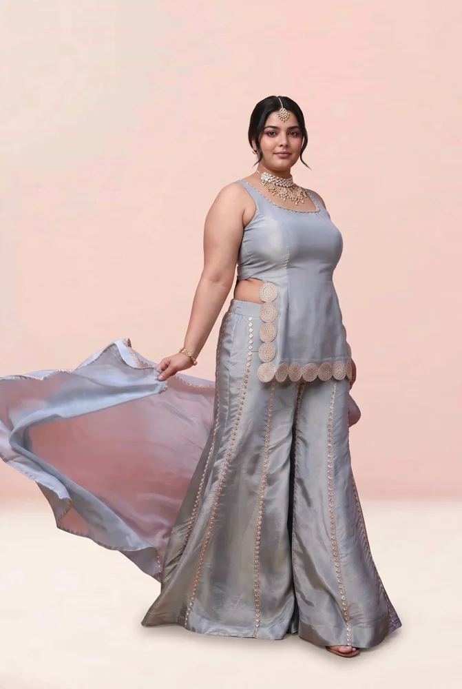 Nida Cosmo Sharara Set 2
