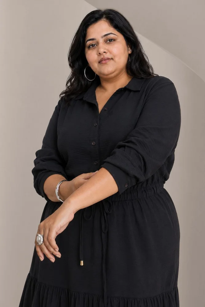 NYLA DRESS (Black) 5