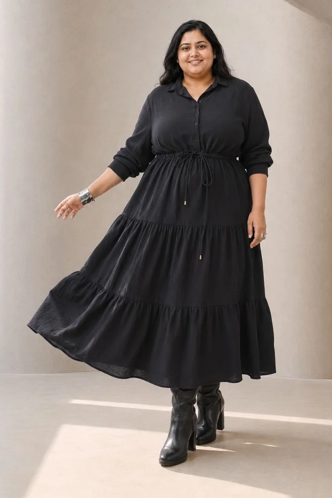 NYLA DRESS (Black) 2