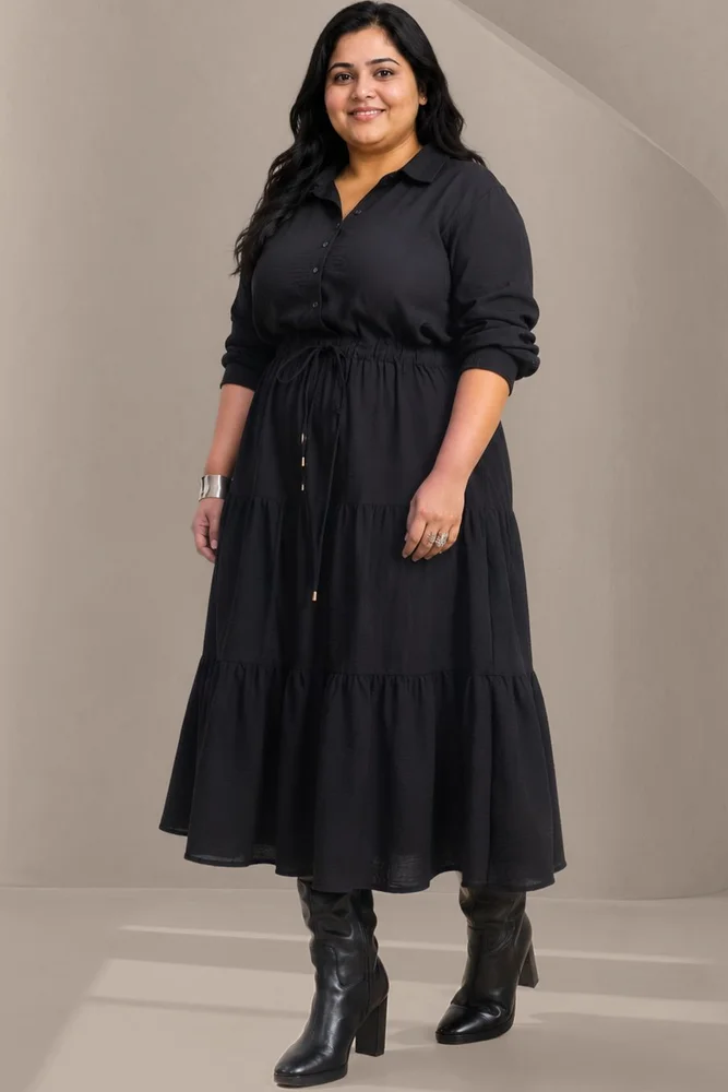 NYLA DRESS (Black) 3