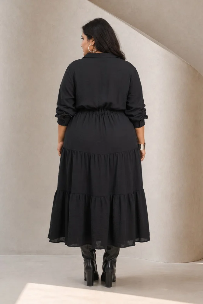 NYLA DRESS (Black) 4