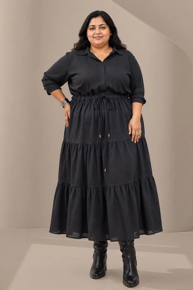 NYLA DRESS (Black)