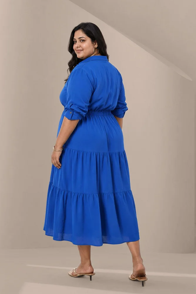 NYLA DRESS (Azure Blue) 4