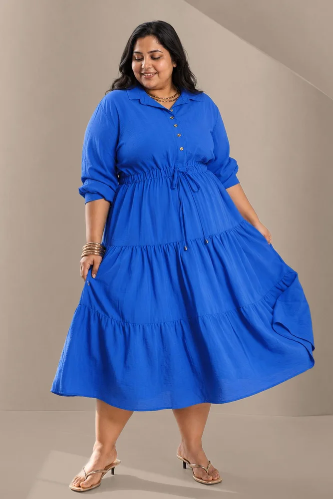 NYLA DRESS (Azure Blue) 3