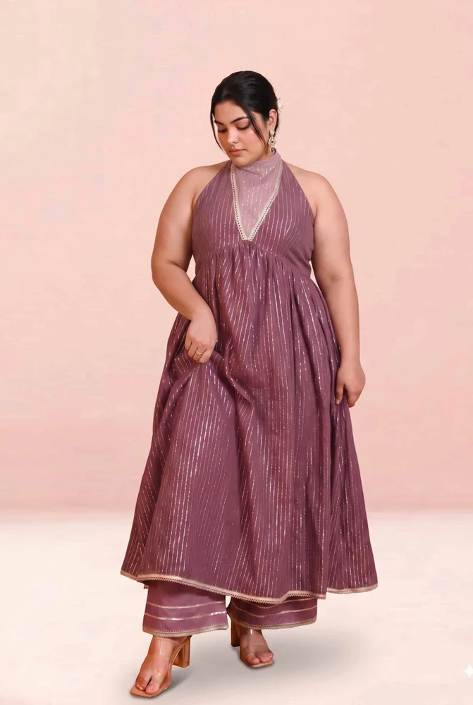 Inika halterneck kurta set 4