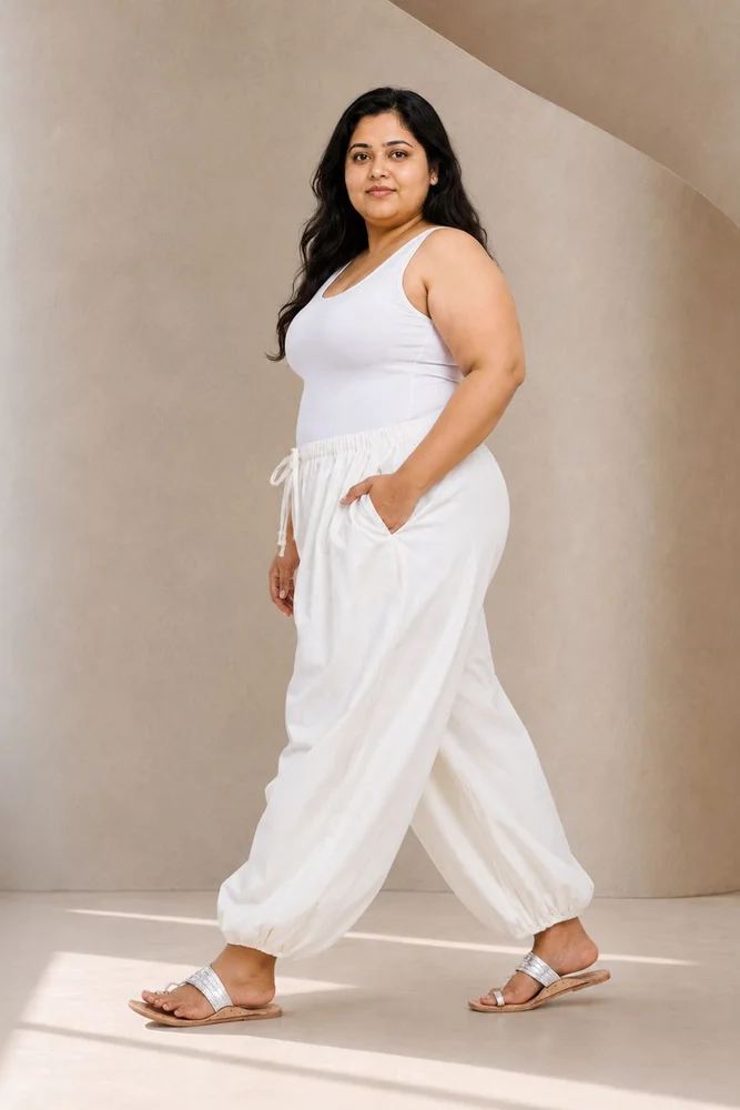 VEDA PANTS (White) 2