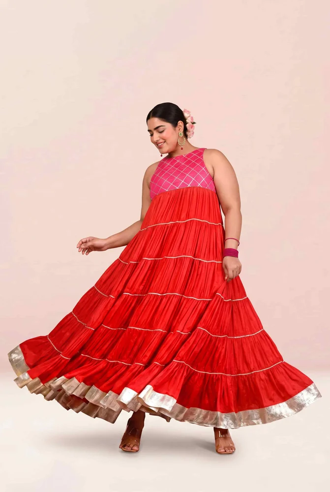Aaradhya Tiered Anarkali Set 3