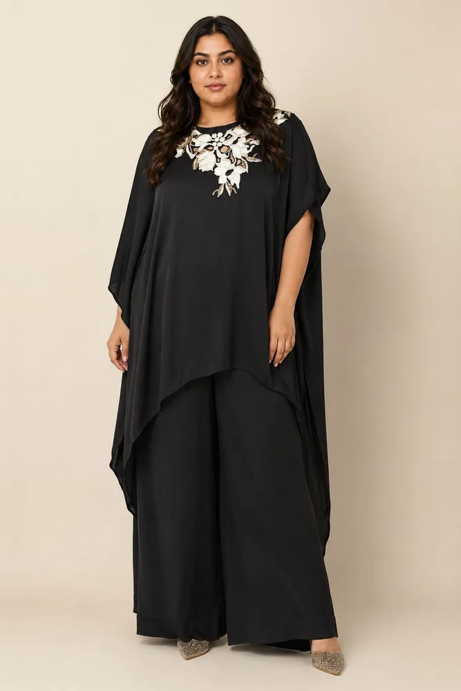 Anisa - Vintage Flowy Kaftan Set