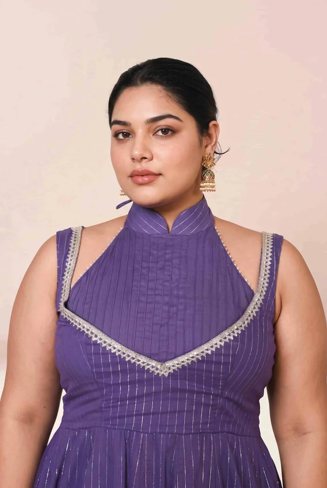 Mishka lurex anarkali set 4