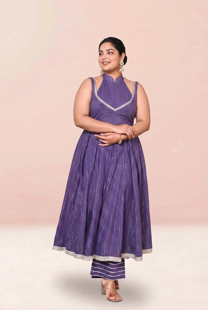 Mishka lurex anarkali set 2